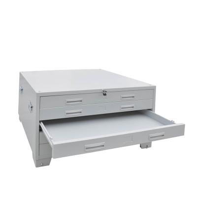 China Flat Product Drawing A0 or A1 Drawer Metal Card Drawer Adjustable Display Cabinet Steel 5 Drawers(Size) Cabinets File Cabinet for sale