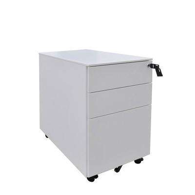 China Non-Knock Down Most Popular Steel 3 Drawers Mobile Metal Filing Cabinet for sale