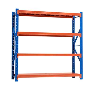 China Heavy Capacity Heavy Duty Storage Rack Shelf Metal Rack Used In Industrial Warehouse for sale