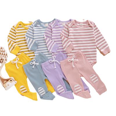 China Baby thermal homewear kids winter pj two piece pajama set cotton toddler boys organic thermal cute kids pajamas girls for sale