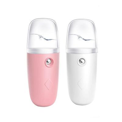 China Face Facial Steamer Handheld Humidifier Nebulizer USB Nano Sprayer Fine Mist DEEP CLEANSING Mini Beauty Equipment for sale