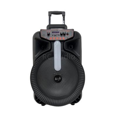 China 12 Inch PORTABLE Portable Car Karaoke Woofer Subwoofer Speaker Party Audio Rechargeable Radio Led Lightweight Mobile Speaker for sale