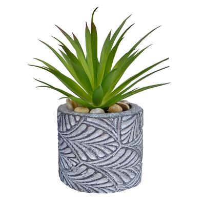 China 2022 New Idea Creative Simulated Gardening Decoration Eco-friendly Succulent Potted Plant Living Room Plantas Artificiales Green Plant for sale