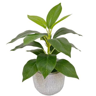 China Realistic Combination Simulated Nordic Luxury Furnishings Home Style Plants Green Plants Artificial Bonsai Potted Decor Other Home Decor for sale