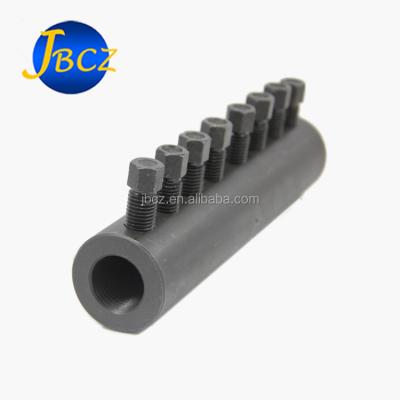 China Dia.from 12~50MM Reinforcing Steel Concrete Connections Locknut Bolted Splice Couplers for sale