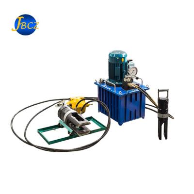 China Two Steel Bar Set Small Standard Lenton Construction Machinery Steel Cold Embossing Press Oil Cold Link Machine for sale