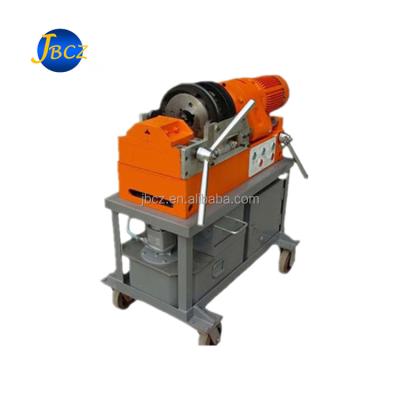 China 45#carbon Lenton steel type construction equipment cost effective rebar taper threading machine for sale