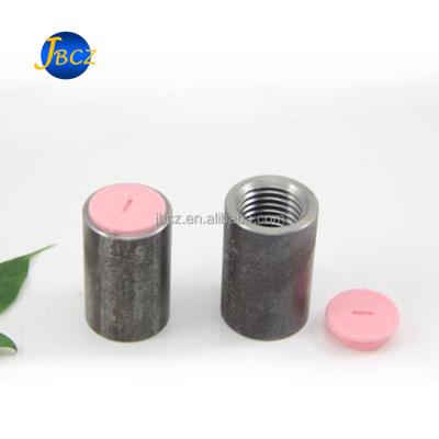 China Protect the end of the rebar construction rebar protection plastic mount with steel in the rebar coupler for sale