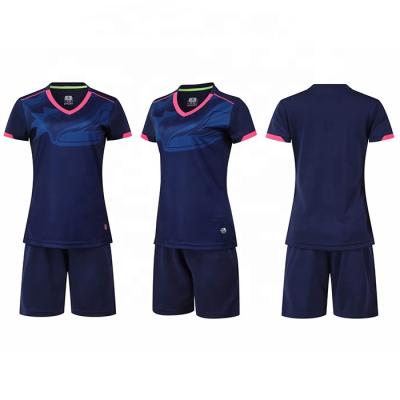 China Cyalaa Breathable Quick Dry Wholesale Custom Women Soccer Football Uniforms Short Sleeve Training Match Sets for sale