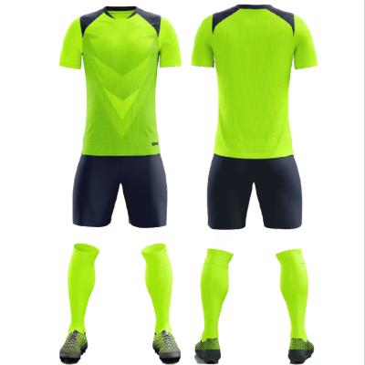 China Cyalaa Manufacturer Wholesale Custom Printed Football Match Uniforms Soccer Jersey Breathable Quick Dry Training Suits for sale