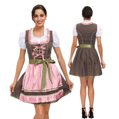 China Wholesale Soft German Beer Costume Festival Cyalaa Style Ethnic Women Dress for sale