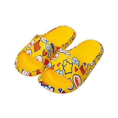 China 2021 Logo Pattern Girls EVA PVC Lightweight Printing Sandals Unisex Black Plain Slides Jieyang PVC Animal Slippers Plush Slippers for sale