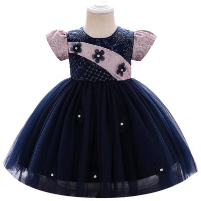 China Summer Washable Hot Children's Dress Princess Embroidered Shawl Dress Baby's First Year Dress for sale