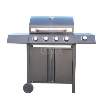 China Easily Assembled Design Unique Hot Sale Gas Portable Outdoor Barbecue Grill Full Steel Frame for sale