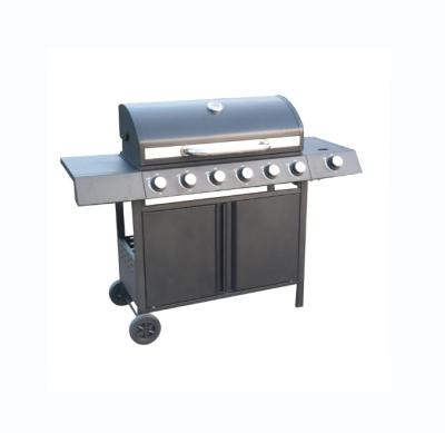 China The New Type Easily Assembled Top Selling Stainless Steel Barbecue Grills Gas Barbecue Grill Full Steel Frame for sale