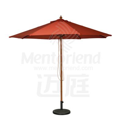 China Modern Unique Design Market Umbrella Fiberglass Umbrella High Quality Red Umbrella For Outdoor Patio for sale