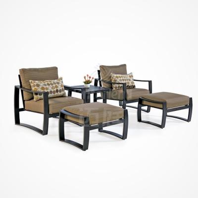 China New York 5pcs Club Chair Modern Hot Sale Cheap Comfortable Garden Sofa Set Furniture for sale