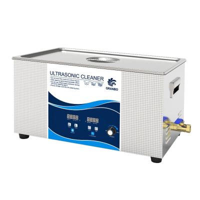 China Machine Repair Shop Granbo 22L 900W Digital Ultrasonic Cleaning Bath Industrial Instrument With Baskets for sale