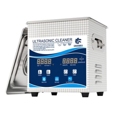 China Hotel Ultrasonic Cleaner Machine For Jewelry / Coins / Watch Bands Granbo 2L 50w 4KHz for sale