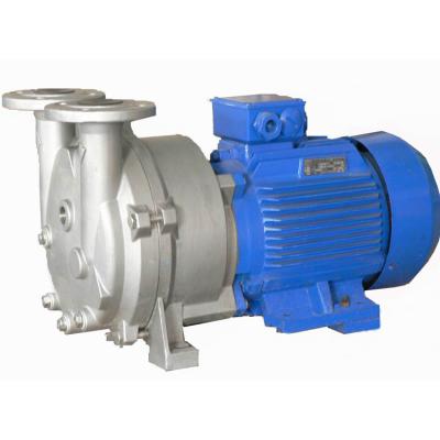 China Automotive Industry Hot Selling ZIBO Industrial Use 220V 1 Phase Stainless / Cast Iron Water Ring Vacuum Pump for sale