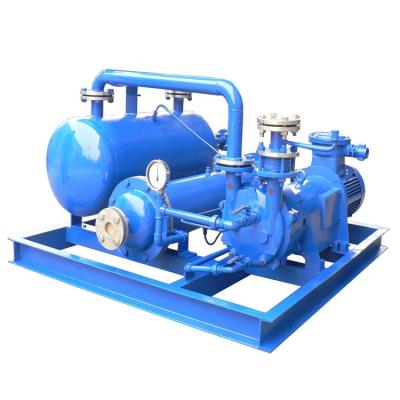 China Automotive Industry Energy Saving Liquid Ring Vacuum Pump Set For Power Plant Turbine Set for sale