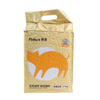 China Wholesale Natural Cat Litter Sand 1.5mm Strip Cat Litter Strong Deodorization Cat Tofu Factory Cats Factory for sale