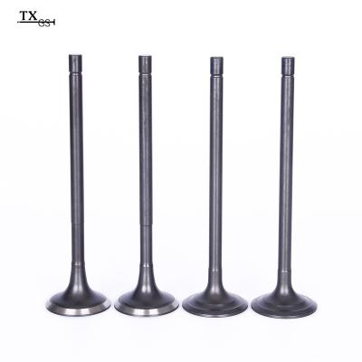 China Intake And Exhaust Engine Valves Factory For Komatsu 6D125 OEM 6150-41-4111 6150-41-4210 IN 45*9*169.5 44*9*169.5 EX for sale