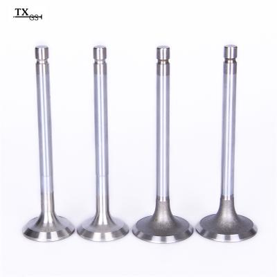 China engine valve for LADA 2101 2101-1007010 / 2101-1007012 IN 37*8*112.5 31.5*8*113 EX for sale