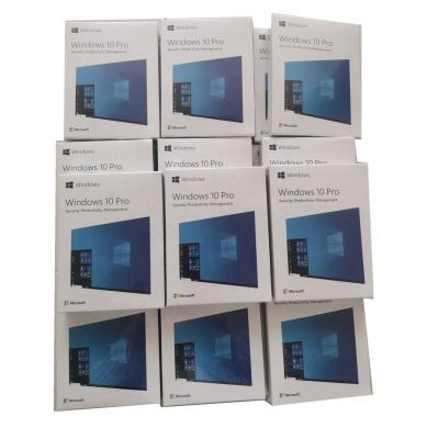 China Professional 64-bit English Retail Free Shipping Window 10 Pro Brand New Windows 10 Pro Box 1PACKAGE USB 3.0 DHL Free Shipping Window Pro for sale