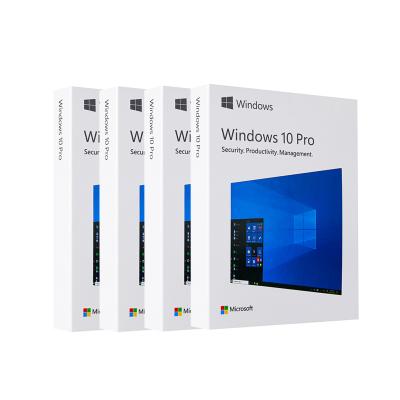 China Windows 10 License Key Software Globally NO Limits Korean/Russian/Japanese English Windows 10 Professional 64 Bit USB Retail Retail for sale