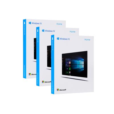 China Retail Laptop PC Microsoft Windows 10 USB Instant Delivery Full Box Home Package For Windows 10 Home Download & Activation USB/Online for sale