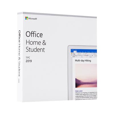 China Office Home 2019 and Student DVD HS 2019 Full Package Wholesale Office Online Activate Office Home and Student 2019 for sale