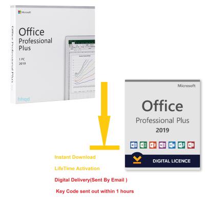 China Office 2019 Professional Plus Key Send By Email Digital Delivery For Office Pro Plus Office 2019 Pro Plus 2019 for sale