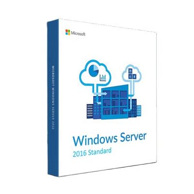 China Windows Server 2016 Standard Full CORE Package 2016 OEM Version DVD Win Server STD Windows Server 2016 English Standard for sale