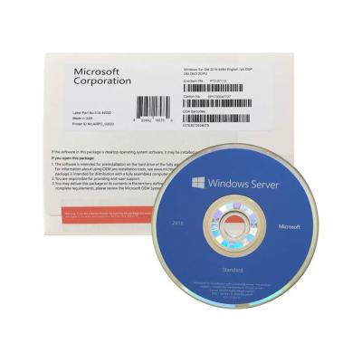 China Wholesale Windows Server 2016 Standard OEM DVD Full Package Used For Win Server 2016 DST License Activation Windows Server 2016 for sale