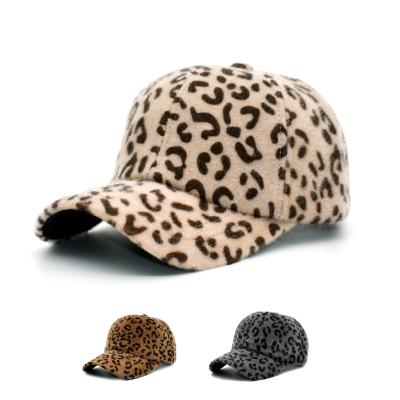 China breathable & Unisex Waterproof Accessories Boys Girls Leopard Baseball Cap 3 Colors Fashion Covers Sunscreen Active Hats for sale