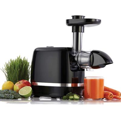 China Wheatgrass RV Electric Fruit Juicer Vegetable Cold Press Extractor Slow Juicer Machine With Quiet Motor/Reverse Function for sale