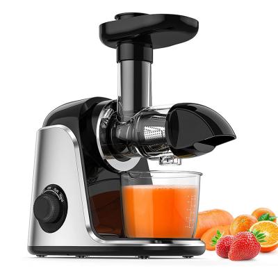 China Electric Automatic RV Home Juicer Juicer Machine Cold Orange Apple Carrot Masticating Slow Juicer Machine for sale