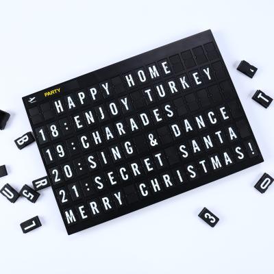 China Decorations Sign Dark Hero Brand Arrivals Departures Party Wedding Header All Occasion Decorations Sign Message Letter Board for sale