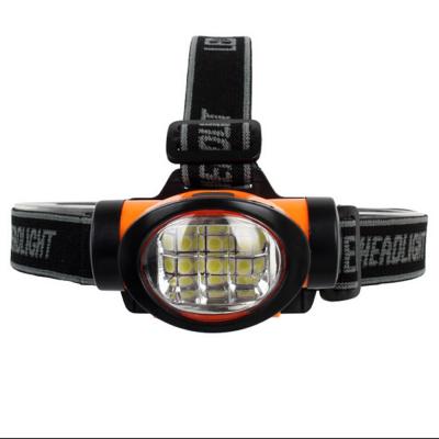 China 603-6 Camping COB 3W LED Headlamp Multifunction Pocket Carry LED Headlight 3*AAA Battery Cable Head Lamp for sale