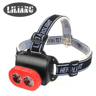 China LILIANG LL-538 Two LED High Power Camping Headlamp for sale