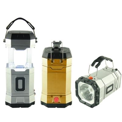 China With USB GG-830 Hanging Hanging Battery Cable Light Camping Lamp Lantern With Torch for sale