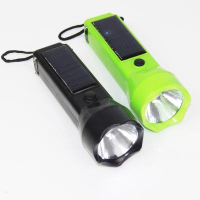 China Mico Usb With Solar Panel Cheapest Price 1w Powerful Led Electric Torch Fleshlight for sale