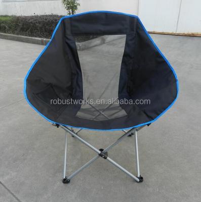 China Moon Chair Carp Fishing Folding Chair With Rod Holder for sale