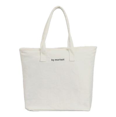 China Cheap Price Eco - Friendly Reusable Wholesale Recycled Grocery Shopping Canvas Tote Cotton Bag for sale