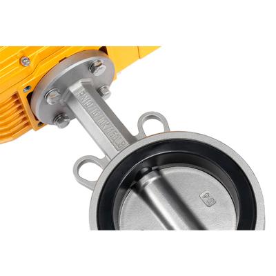 China Concentric Sewage Stainless Steel Wafer Butterfly Valve Stainless Steel Wafer Type Butterfly Valve for sale