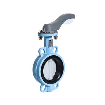 China Sewage Class 150 4 Inch Ductile Iron Lug Type Butterfly Valve for sale