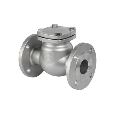 China Resilient Sealing Type Sewage Check Valve Malleable Iron Single Gate Multi Disc Flanged Swing Check Valve for sale