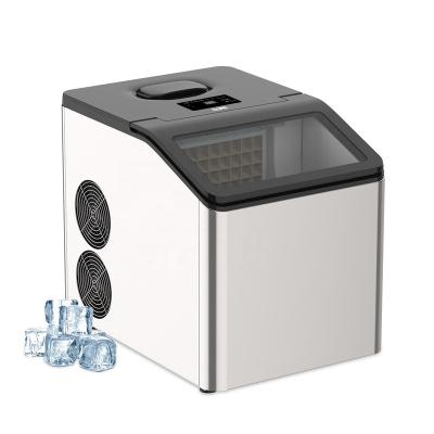 China Hotel IC3001 Aquart Stainless Steel Self-Cleaning Ice Maker Machine Countertop 66Lbs/24H 36 Ice Cube In 13-25 Minutes for sale