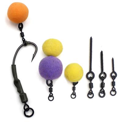 China Carp Fishing Boilie Screw with Flexi Ring Swivel L/M/S for sale